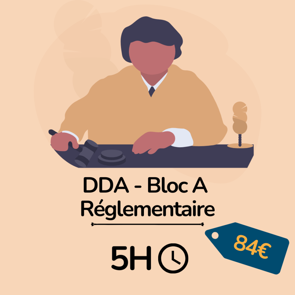 formation assurance - DDA Bloc A règlementaire - essyca