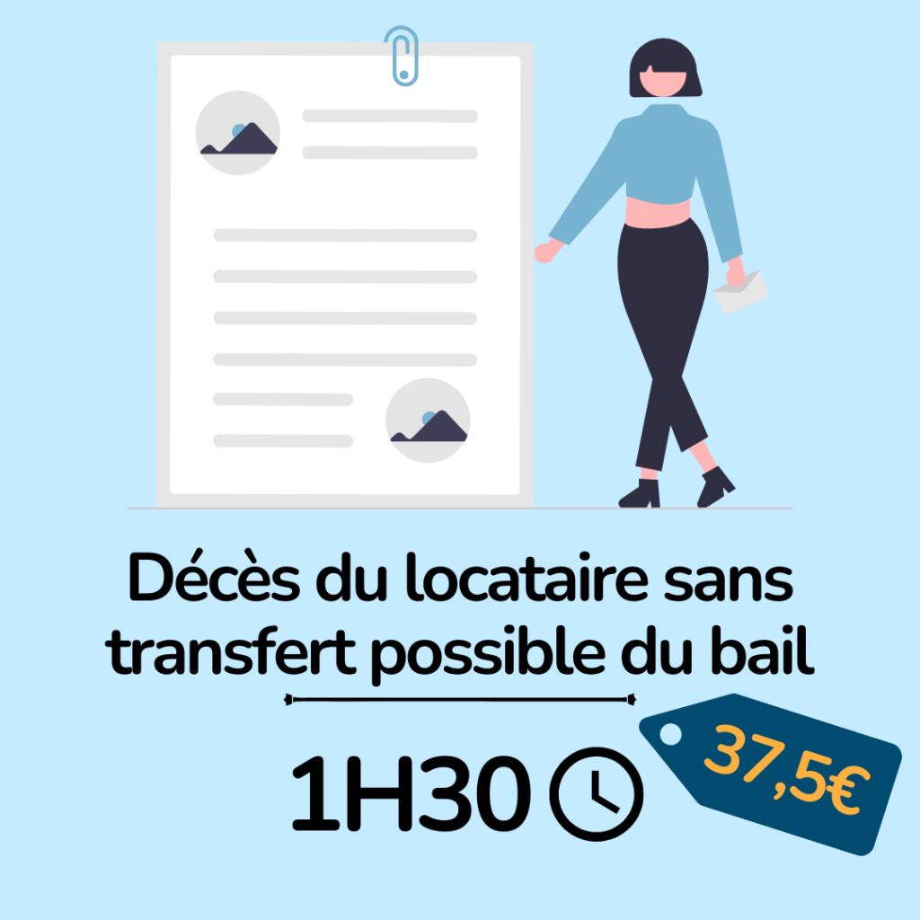 formation immobilier - Décès du locataire sans transfert possible du bail