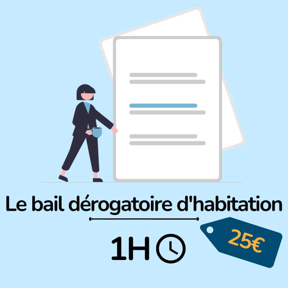 formation immobilier - le bal dérogatoire d'habitation