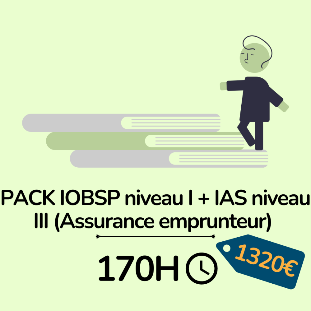 formation banque: pack IOBSP niveau 1 & IAS niveau 3 - assurance emprunteur - essyca