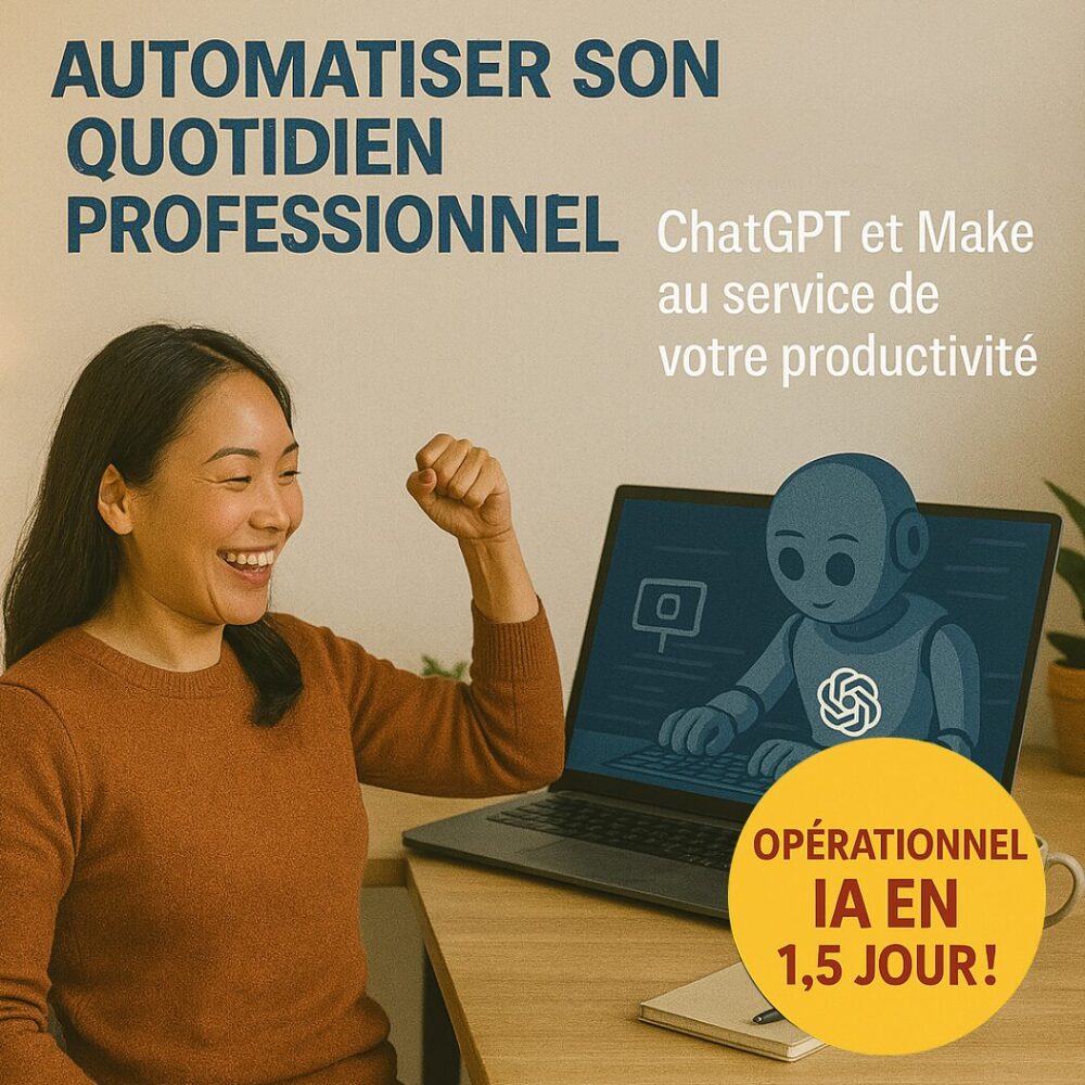 Formation IA - Automatiser son quotidien professionnel avec l'IA