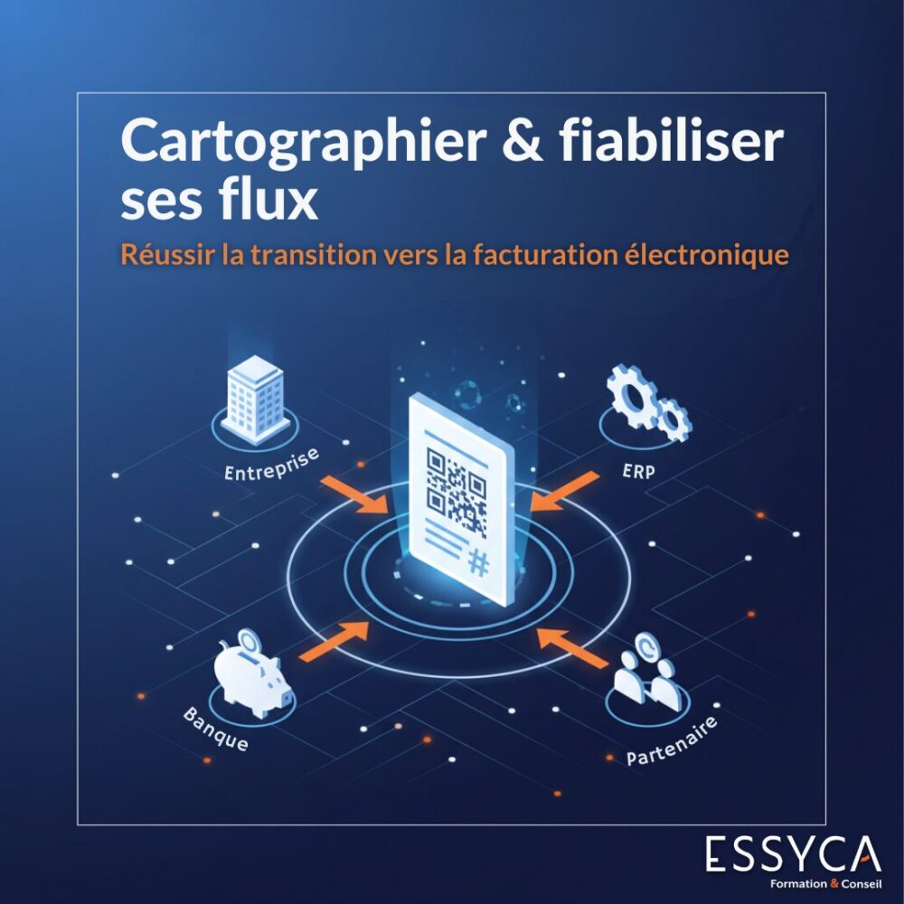 Formation : Cartographier et fiabiliser ses flux pour réussir la transition vers la facturation électronique